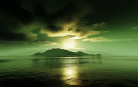 green sunset/9869450